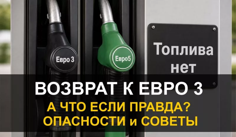 В 2026 году тема возврата экологического стандарта Евро-3 вместо действующего Евро-5/Евро-6 стала одной из самых горячих в автомобильной и топливной среде.